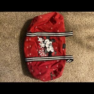 Official Disney Loungefly Mickey and Minnie Duffel Bag